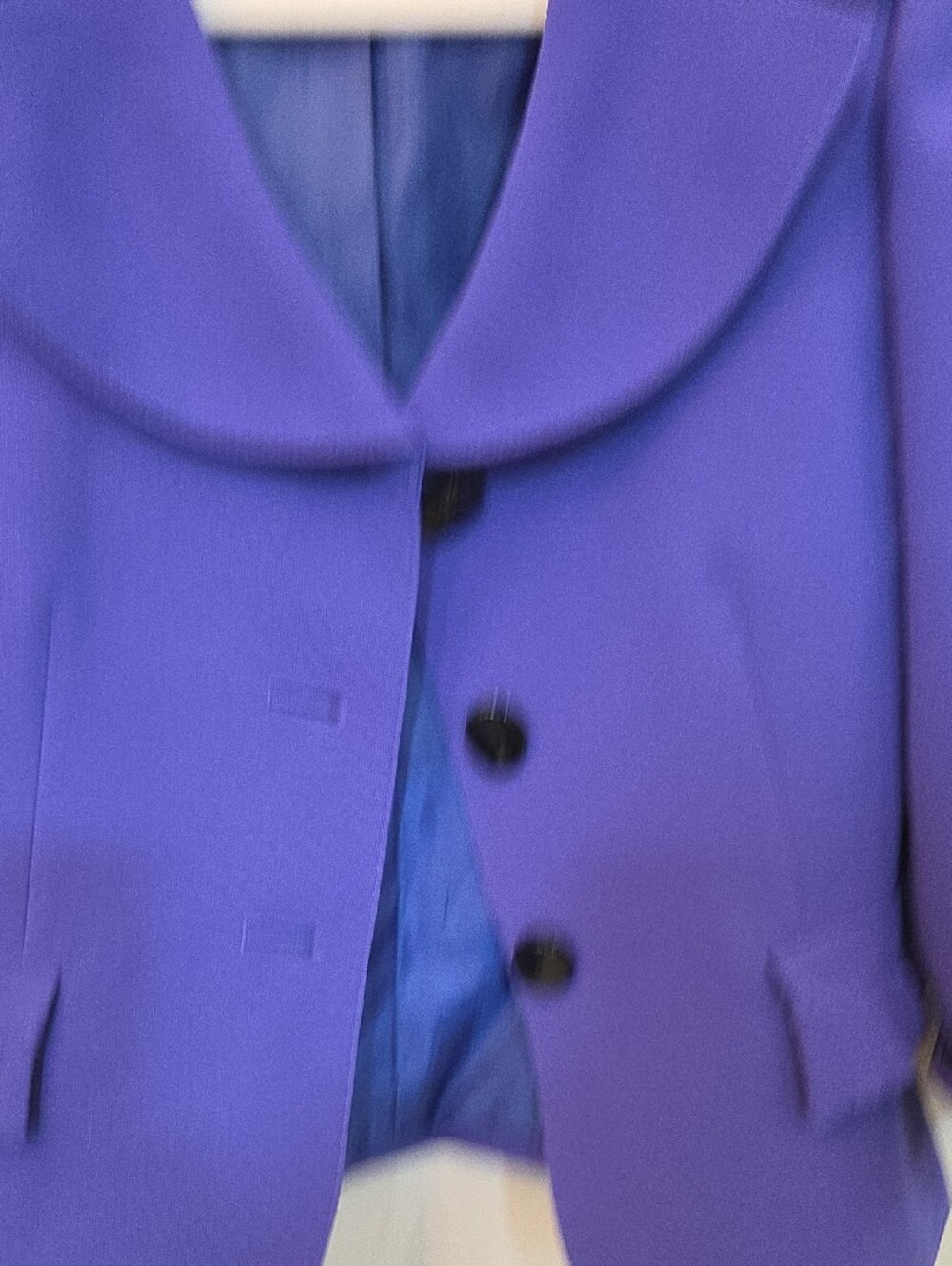 Tahari Blue Women's Blazer Jacket - Picture 4 of 5